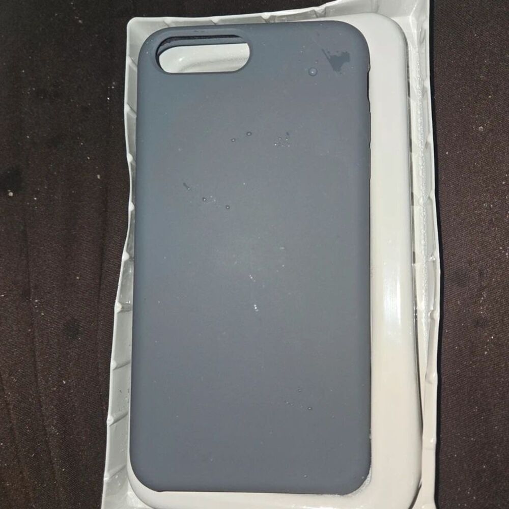 heyday Silicone Phone Case for Apple iPhone 8+ 7+ 6+ Plus Grey CO9536